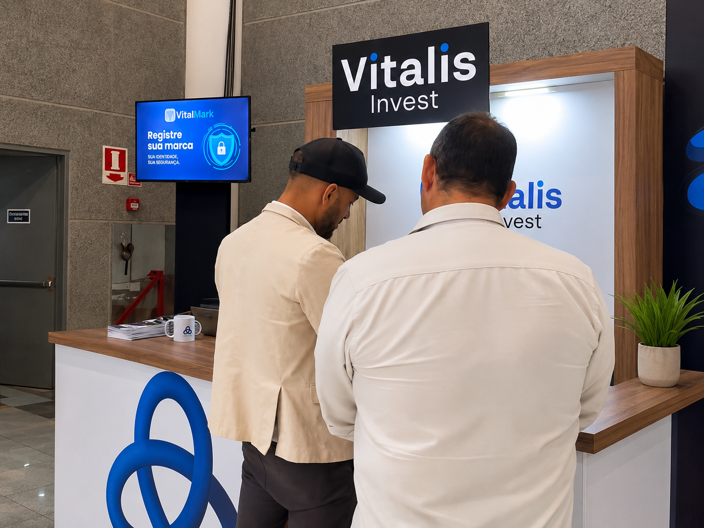 Stand Vitalis - Atendimento ao Visitante - Empreende Brazil 2025